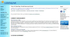 Desktop Screenshot of cutlerbay.net